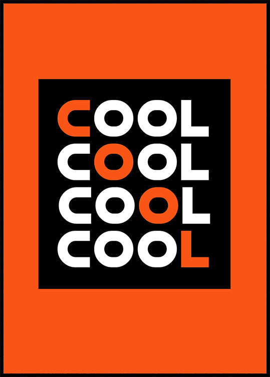 Four Times Cool Plakat