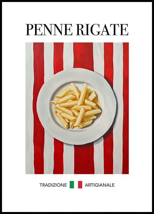 Penne Rigate Plakat