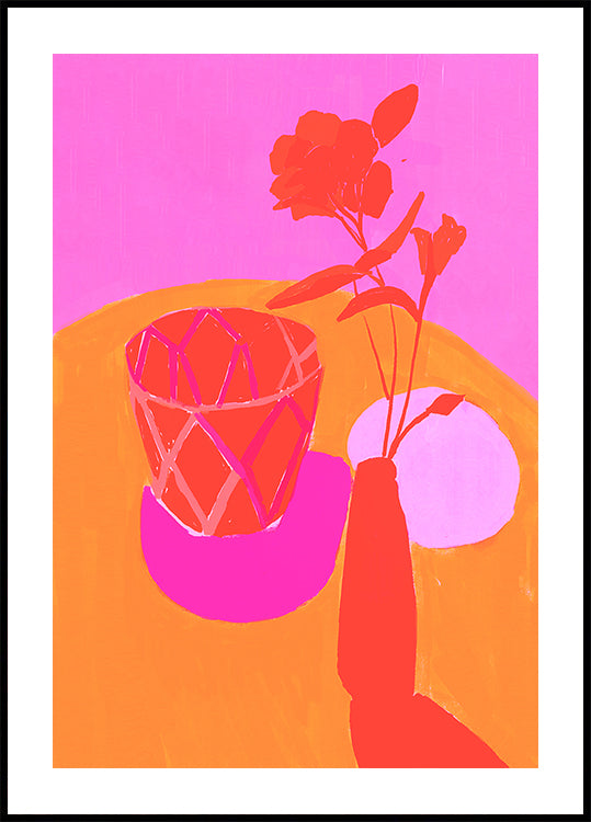 Vibrant Still Life Plakat