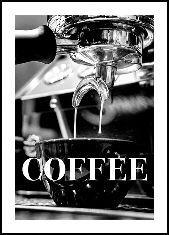 Coffee Text Plakat
