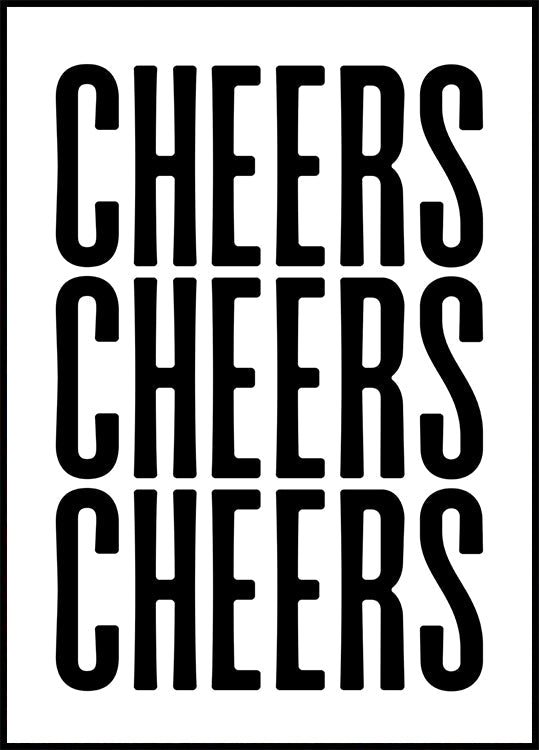 Triple Cheers Plakat