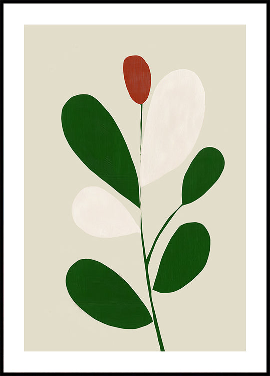 Minimal Bloom Plakat
