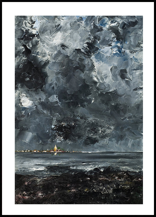 The Town By August Strindberg Plakat - Posterbox.dk