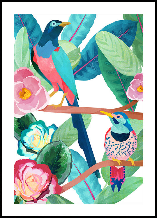 Birds of Spring Plakat