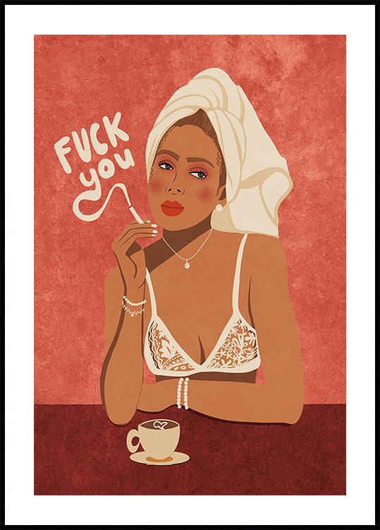 Fuck you Plakat