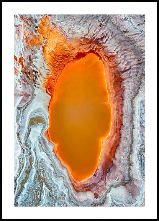 The golden lake Plakat