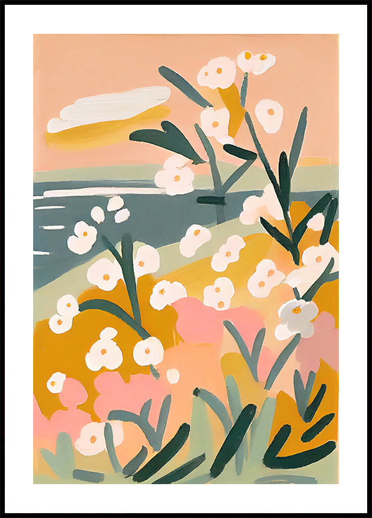 Petals by the Shore Plakat