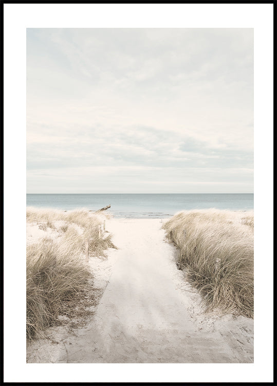 Sandy Path To The Sea Plakat - Posterbox.dk