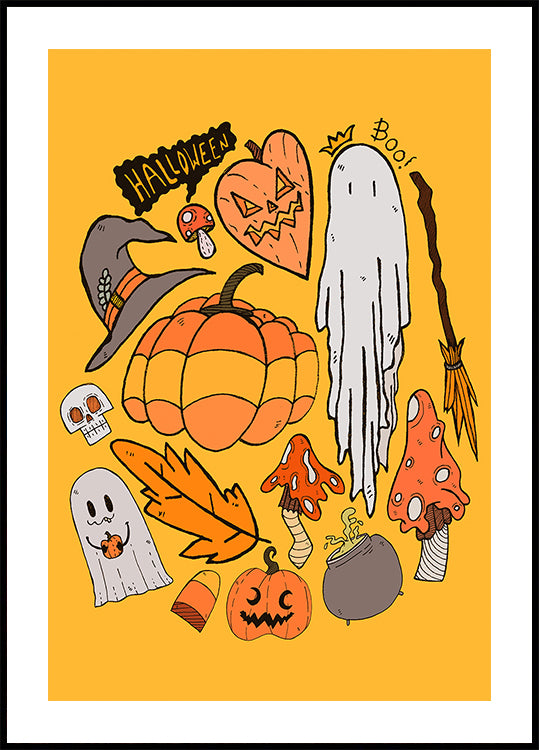 Halloween vibes 2 Plakat