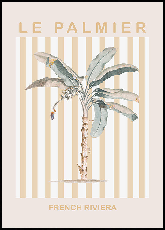 Riviera Plam Tree Plakat