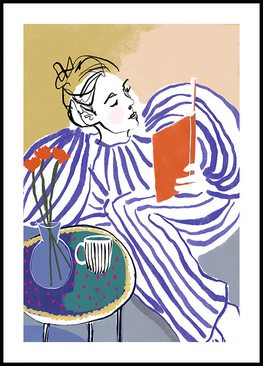 Cozy Reading Corner Plakat