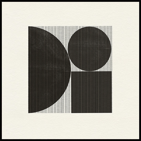 Geometrics in Sync Plakat