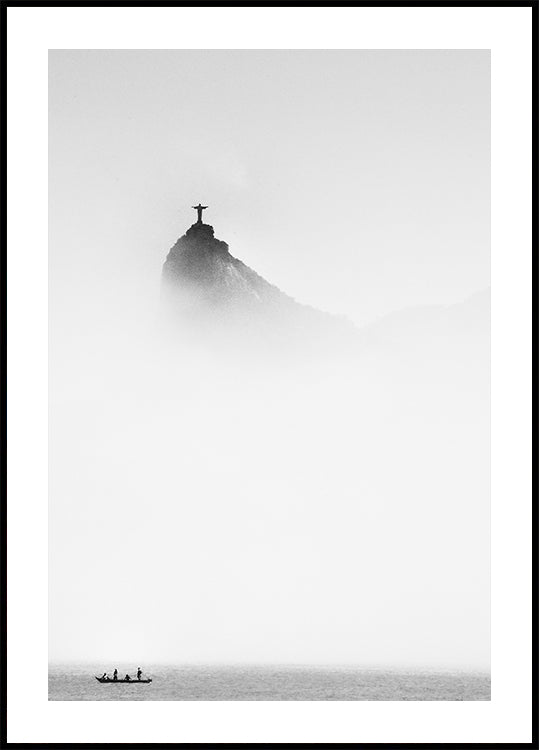Cristo in the mist Plakat