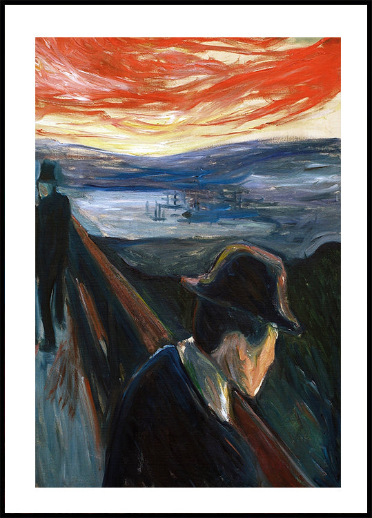 Despair By Edvard Munch Plakat - Posterbox.dk