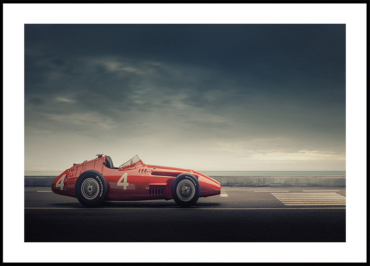 Maserati F250 Plakat