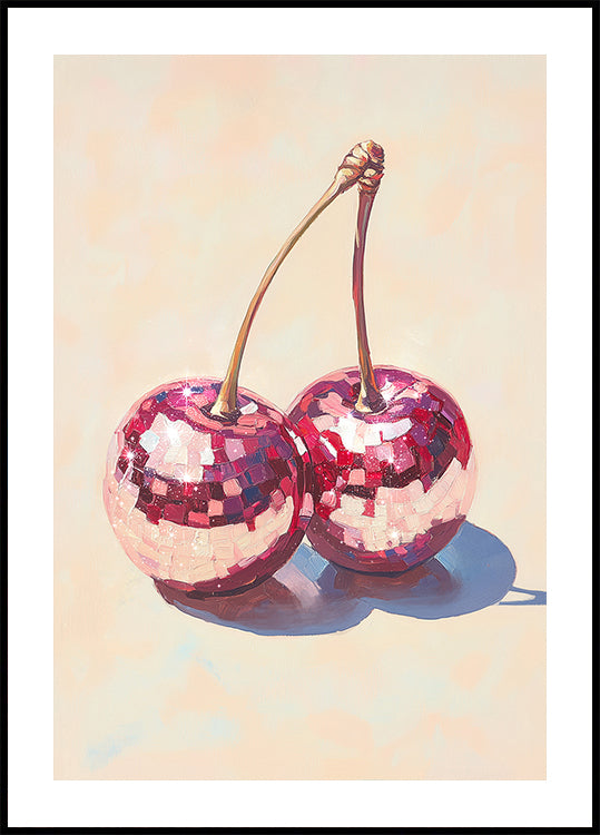 Disco Cherries Plakat