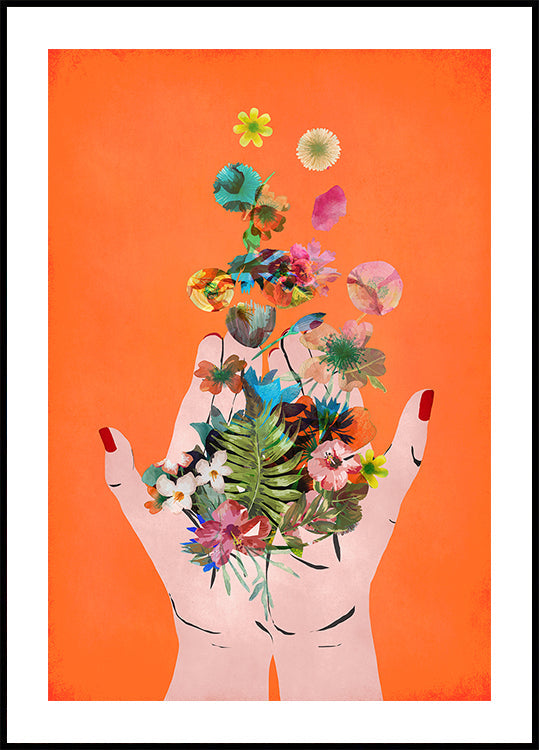 Floral Release Plakat