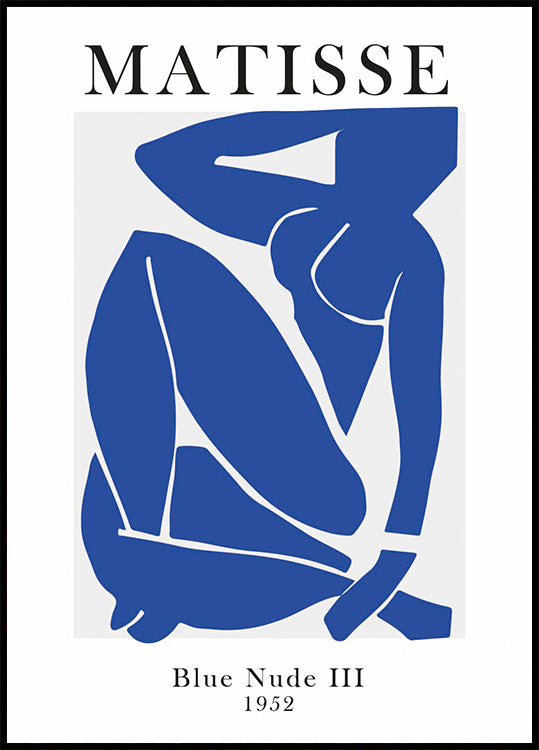 H. Matisse Blue Nude Plakat - Posterbox.dk