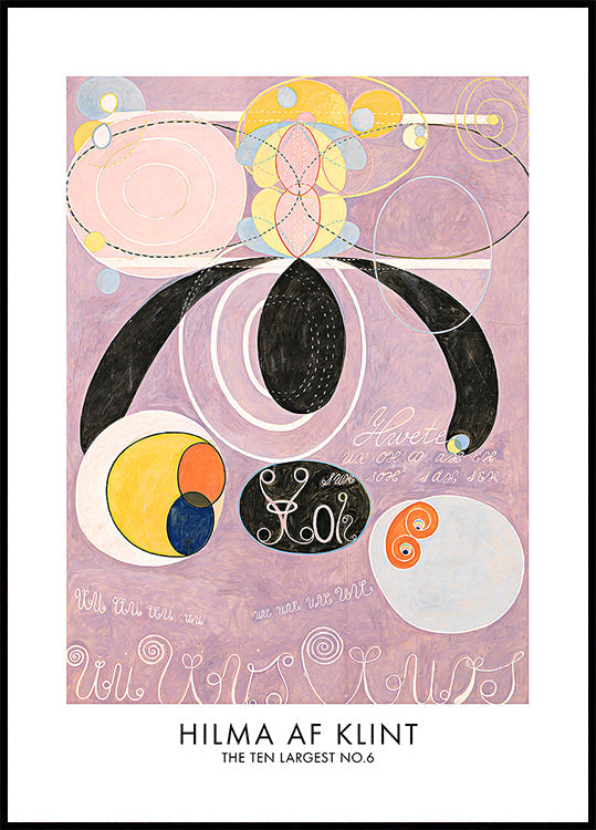 The Ten Largest No.6 Plakat