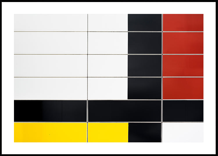Mondriaan facade Plakat
