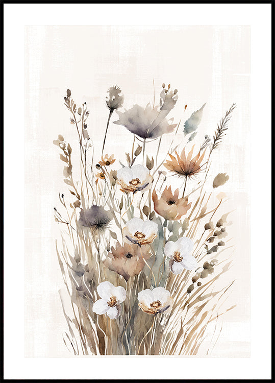 Wild grasses-3 Plakat