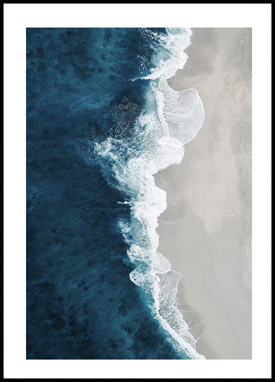 Waves Wash To The Shore Plakat - Posterbox.dk