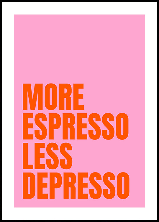 Caffeine Vibes Plakat