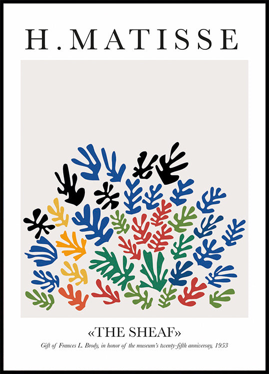 H. Matisse The Sheaf Plakat