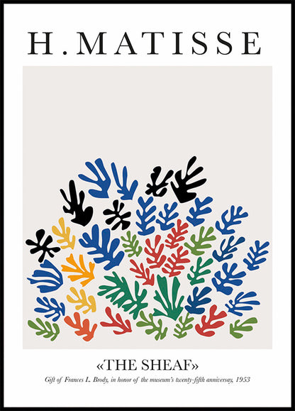 H. Matisse The Sheaf Plakat