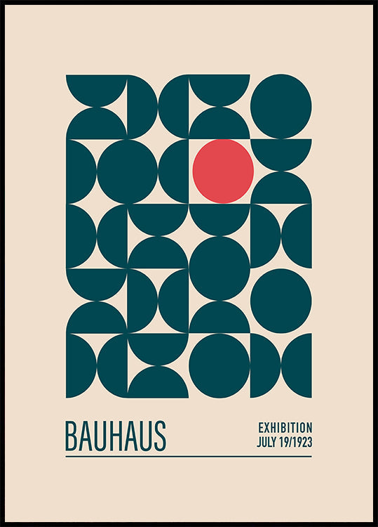 Geometric Harmony Plakat