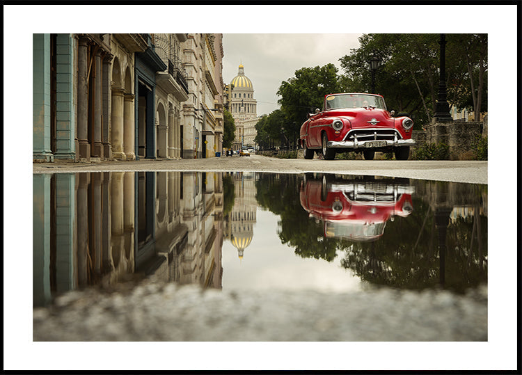 Streets of Havana, Cuba Plakat