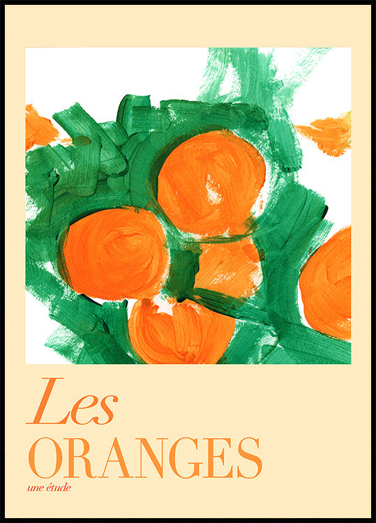 Les Oranges Une Étude 1 Plakat