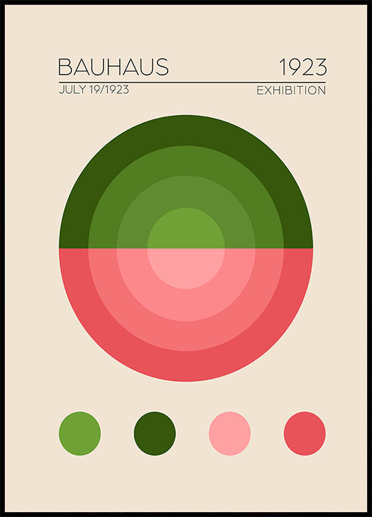 Geometric Harmony Plakat