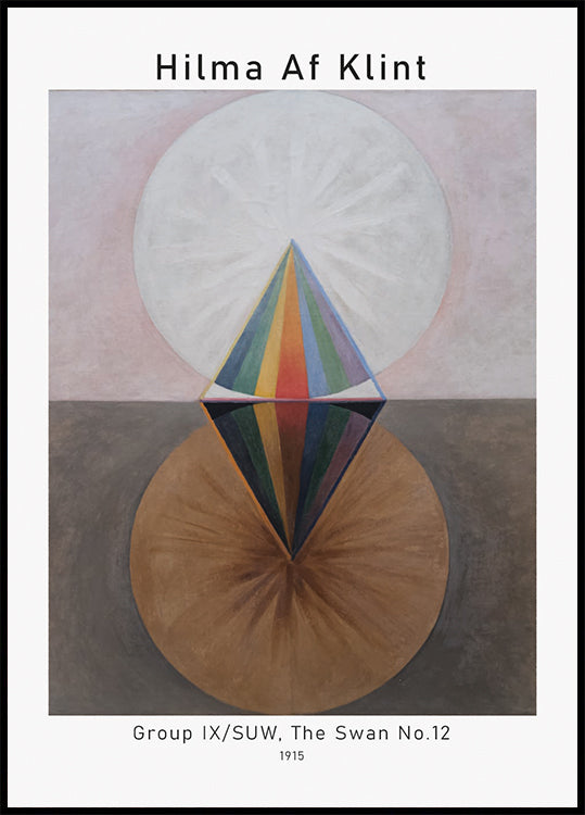 Hilma af Klint - Group IX/SUW, The Swan No. 12 Plakat