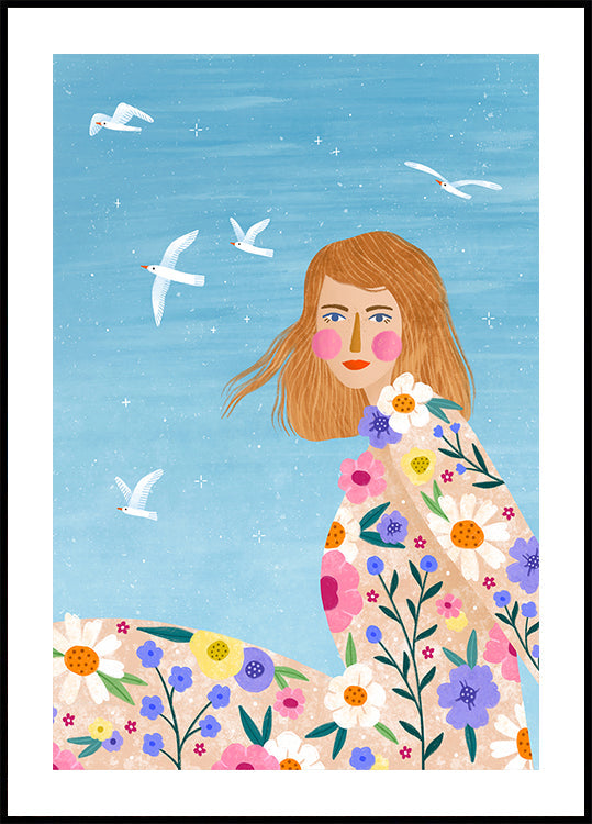 Floral Breeze Plakat