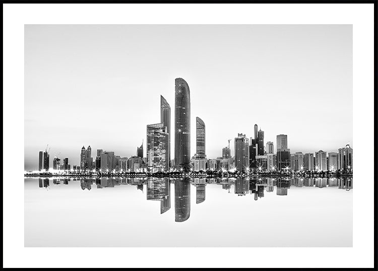 Abu Dhabi Urban Reflection Plakat