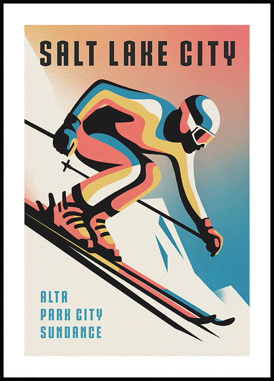 Salt Lake City Plakat