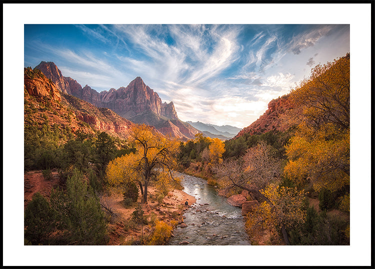 Watchman Sunset Plakat