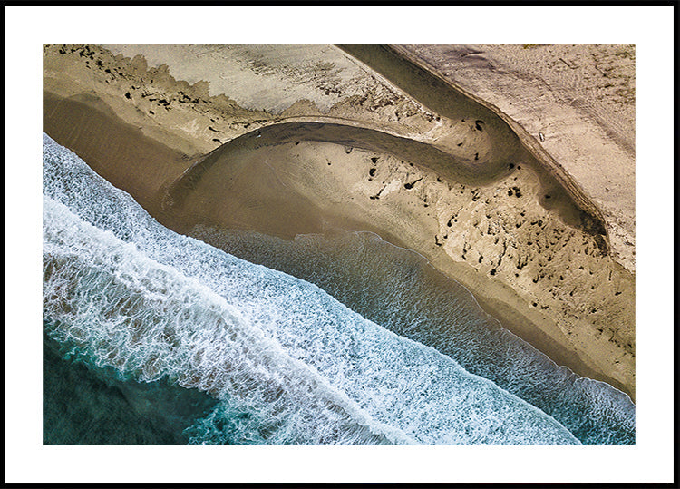 Big Sur Aerial Plakat