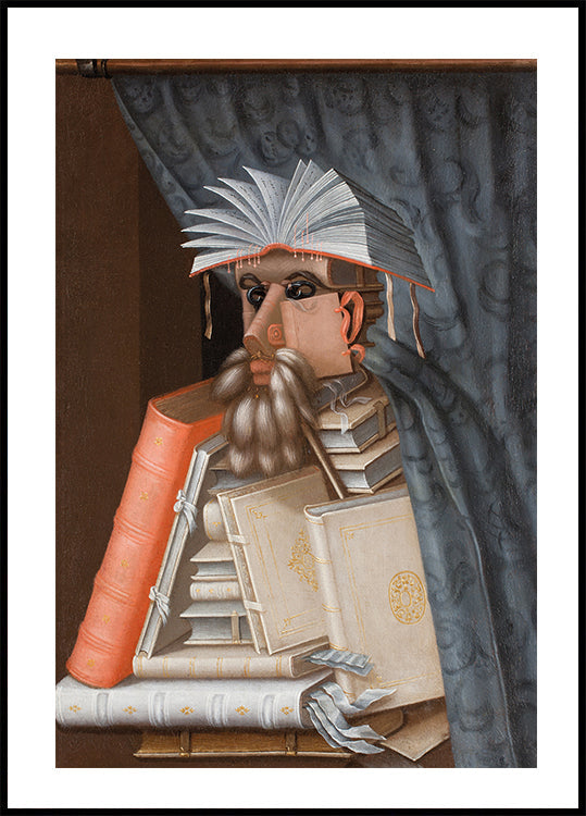 The Librarian By Giuseppe Arcimboldo Plakat - Posterbox.dk