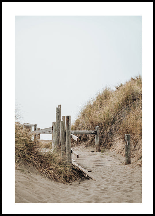 Beach Entrance Plakat - Posterbox.dk