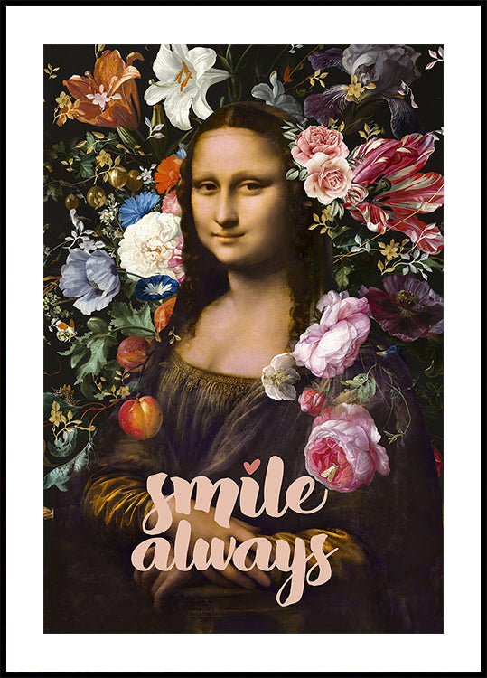 Smile Always, Mona Lisa Plakat