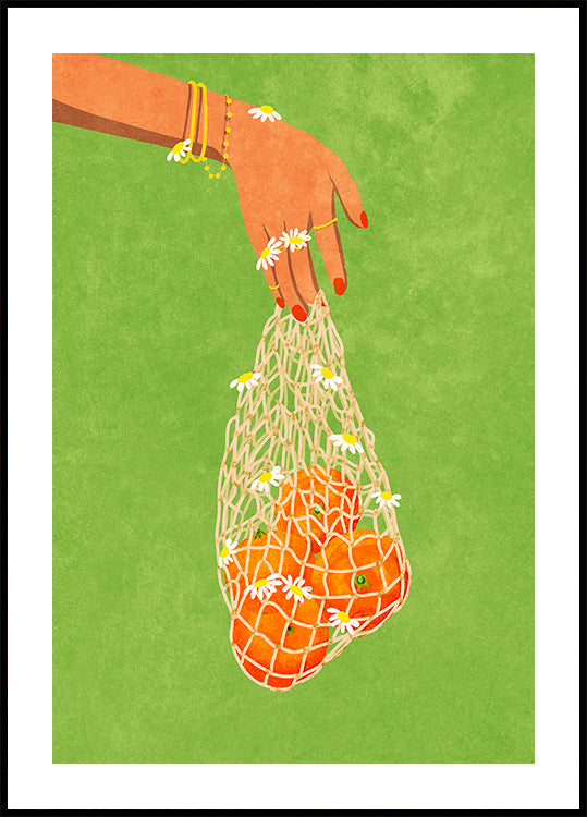 Fresh Oranges Plakat