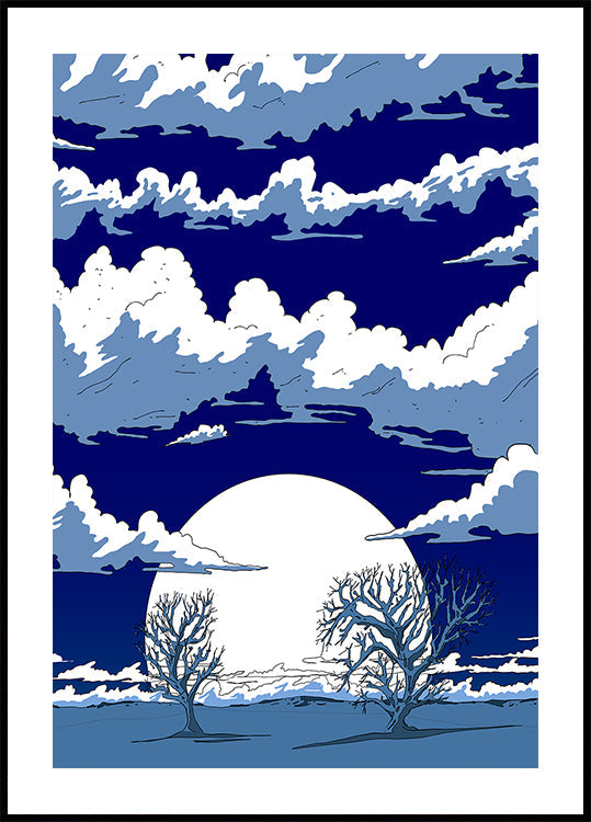 Winter Landscape Plakat