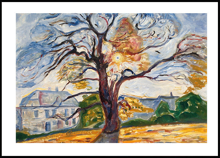 The Oak By Edvard Munch Plakat - Posterbox.dk