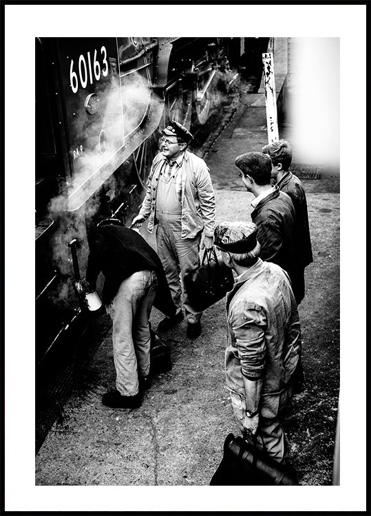 Train Platform Plakat - Posterbox.dk