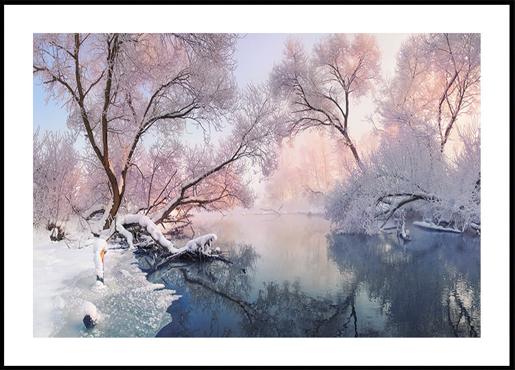 Christmas Lace Plakat