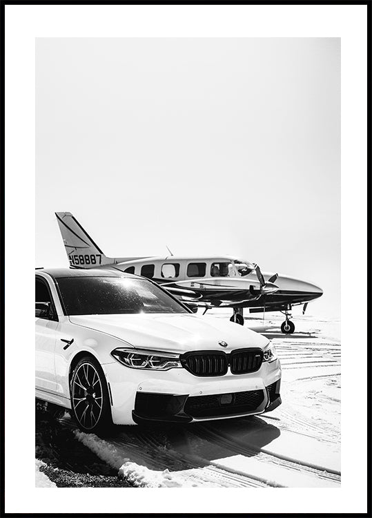 Luxury Life BMW Plakat - Posterbox.dk