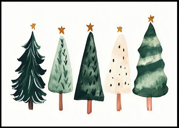 Whimsical Pines Plakat