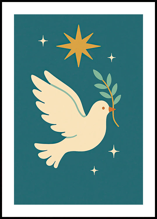 Dove of peace Plakat